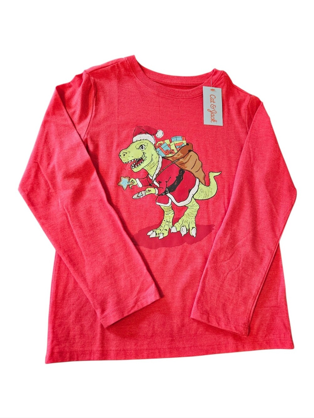 Trex Christmas Long Sleeve Shirt